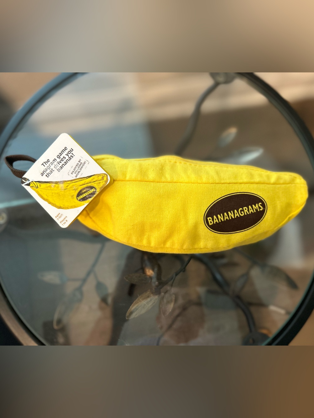 Bananagrams Banana Pouch - Bright Yellow